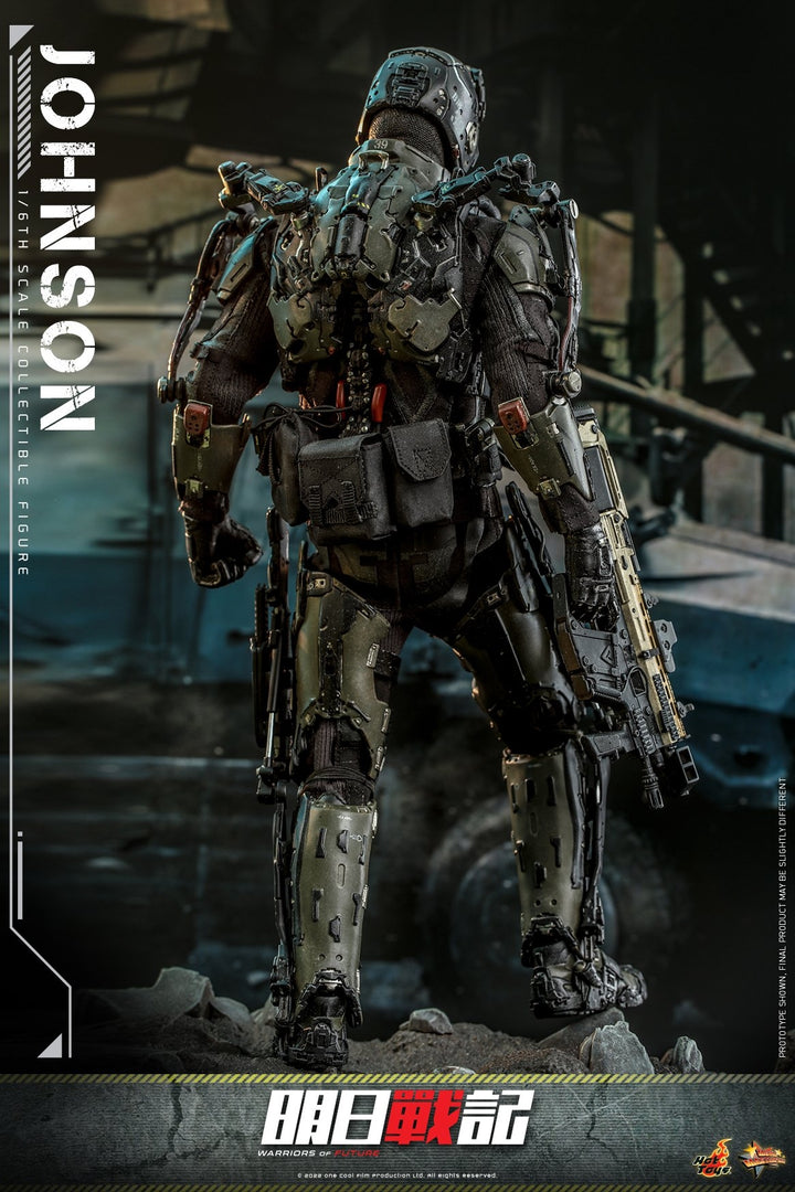 Hot Toys - MMS668 - Warriors of Future - 1/6th scale Johnson Collectible Figure