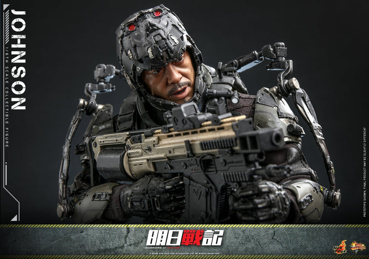 Hot Toys - MMS668 - Warriors of Future - 1/6th scale Johnson Collectible Figure