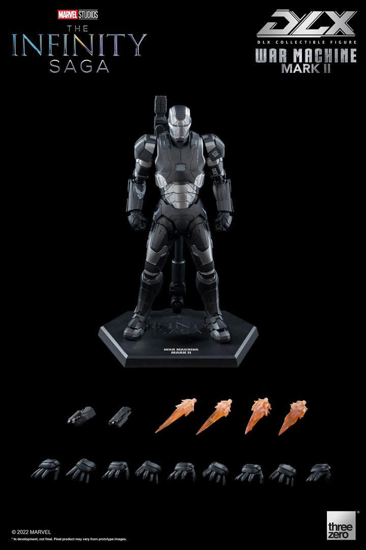 [Pre Order] Threezero - Marvel Studios: The Infinity Saga DLX War Machine Mark 