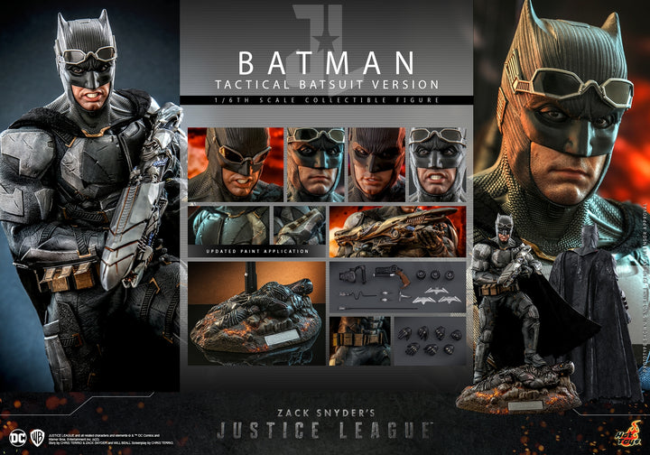 [Pre-Order] Hot Toys - TMS085 - Zack Snyder's Justice League - 1/6th scale Batman (Tactical Batsuit Version) Collectible Figure