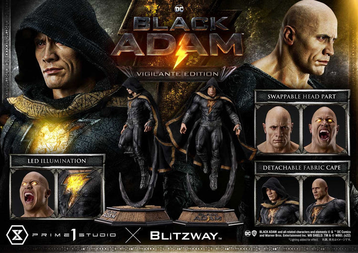 [Pre-Order] PRIME1 STUDIO - MMBA-01: MUSEUM MASTERLINE BLACK ADAM BLACK ADAM CHAMPION EDITION