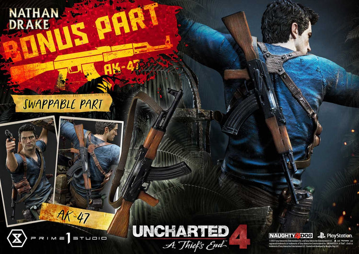 [Pre-Order] PRIME1 STUDIO - UPMU4-01DXS: ULTIMATE PREMIUM MASTERLINE UNCHARTED 4: A THIEF’S END NATHAN DRAKE BONUS VERSION