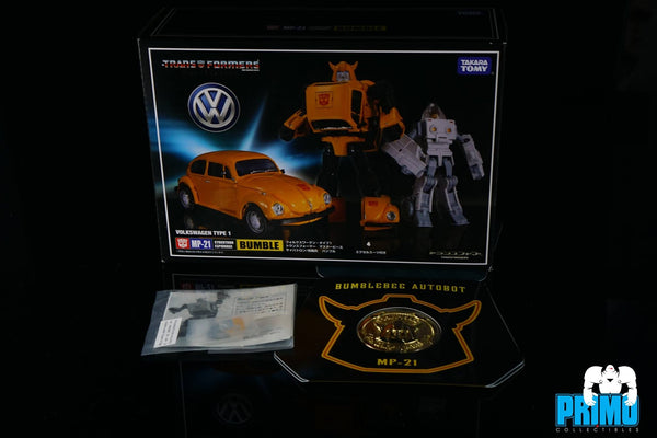 Takara Tomy - MP21 - Bumblebee with coin and exclusive item