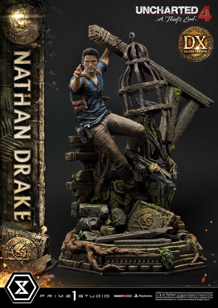 [Pre-Order] PRIME1 STUDIO - UPMU4-01DXS: ULTIMATE PREMIUM MASTERLINE UNCHARTED 4: A THIEF’S END NATHAN DRAKE BONUS VERSION