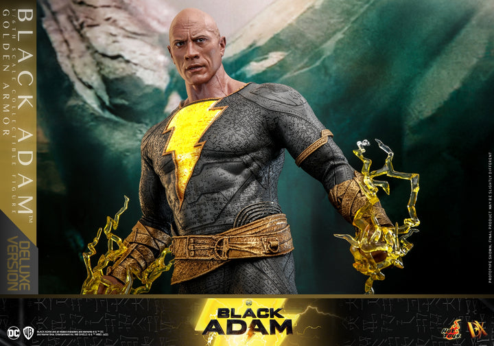 Hot Toys - DX31 - Black Adam - 1/6th scale Black Adam (Golden Armor) Collectible Figure (Deluxe Version)