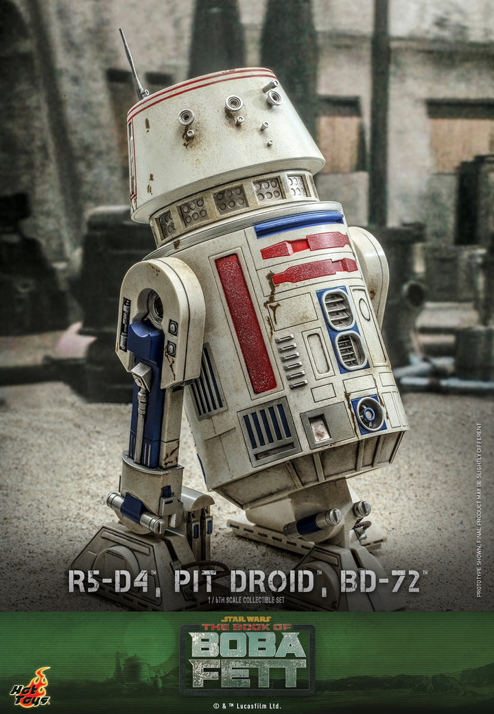 [Pre-Order] Hot Toys - TMS086 - The Book of Boba Fett - 1/6th scale R5-D4™, Pit Droid™, BD-72™ Set