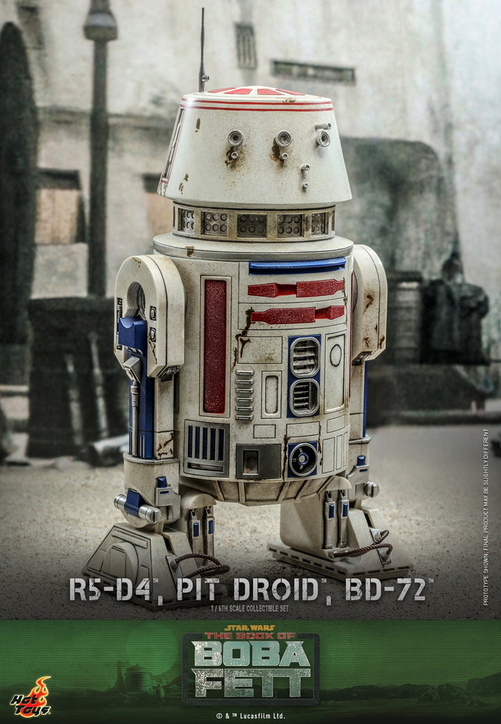 [Pre-Order] Hot Toys - TMS086 - The Book of Boba Fett - 1/6th scale R5-D4™, Pit Droid™, BD-72™ Set