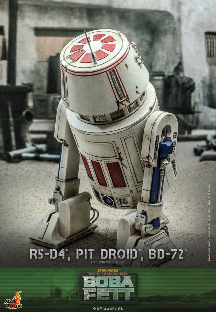 [Pre-Order] Hot Toys - TMS086 - The Book of Boba Fett - 1/6th scale R5-D4™, Pit Droid™, BD-72™ Set