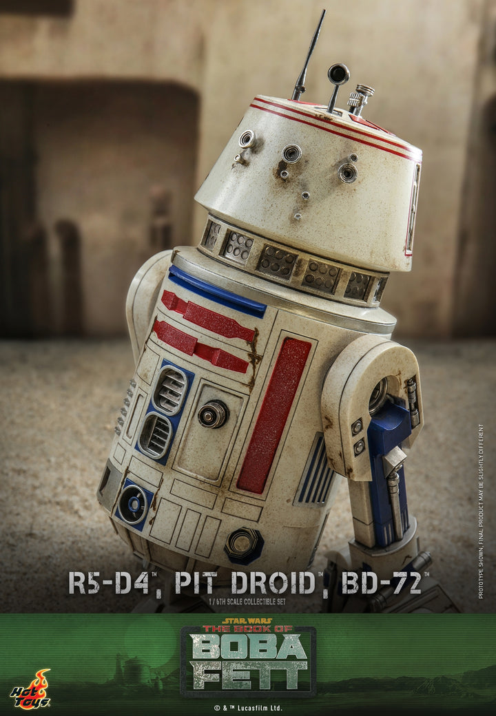 [Pre-Order] Hot Toys - TMS086 - The Book of Boba Fett - 1/6th scale R5-D4™, Pit Droid™, BD-72™ Set