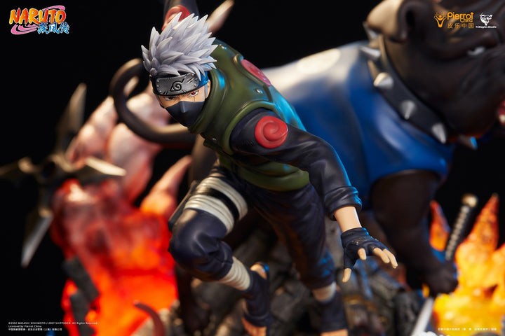  Trieagles Studio -  Naruto Shippuden - Kakashi and Ninken