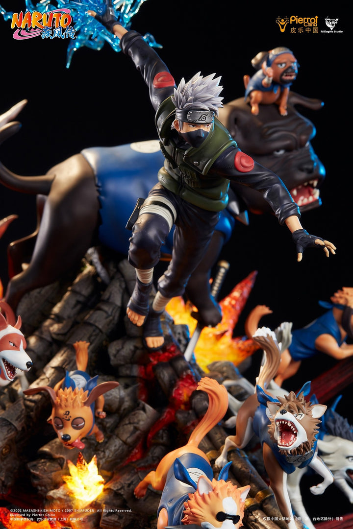  Trieagles Studio -  Naruto Shippuden - Kakashi and Ninken