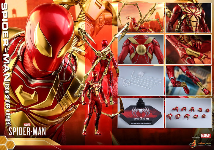 [Pre-Order] Hot Toys - VGM38 - Marvel's Spider-Man - 1/6th scale Spider-Man (Iron Spider Armor) Collectible Figure