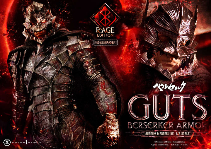 [Pre-Order] PRIME1 STUDIO - MMBR-03DX: GUTS, BERSERKER ARMOR RAGE EDITION DELUXE VERSION (BERSERK)