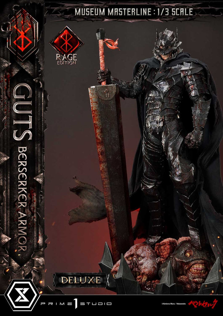 [Pre-Order] PRIME1 STUDIO - MMBR-03DX: GUTS, BERSERKER ARMOR RAGE EDITION DELUXE VERSION (BERSERK)