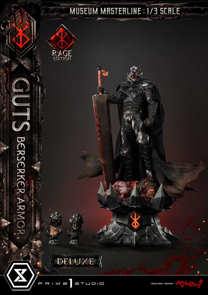 [Pre-Order] PRIME1 STUDIO - MMBR-03DX: GUTS, BERSERKER ARMOR RAGE EDITION DELUXE VERSION (BERSERK)