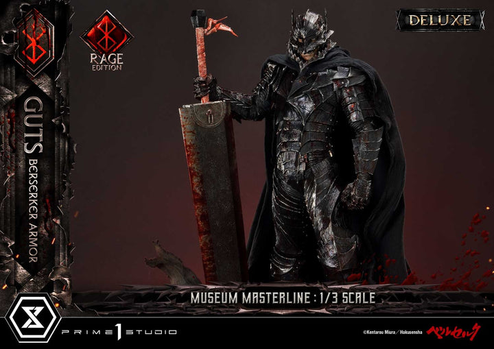 [Pre-Order] PRIME1 STUDIO - MMBR-03DX: GUTS, BERSERKER ARMOR RAGE EDITION DELUXE VERSION (BERSERK)