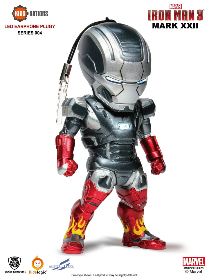 Beast Kingdom - Kids Nations - LED EarPhone Plug Series 004 - IRON MAN 3