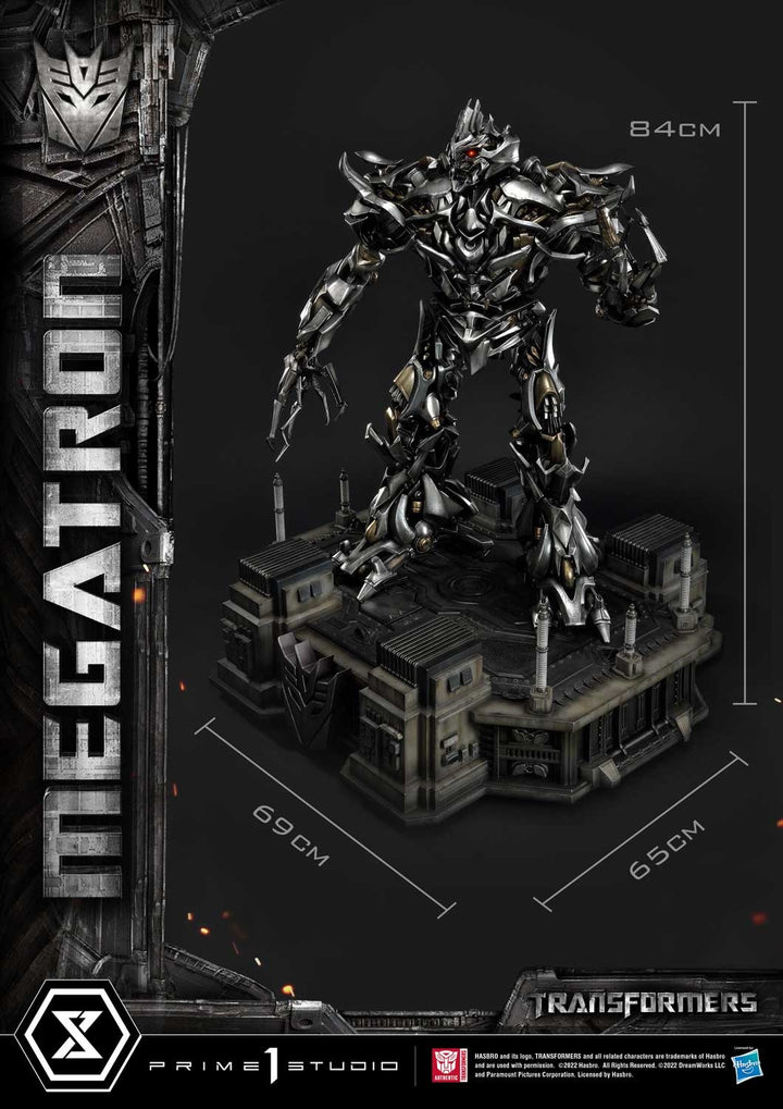 [Pre-Order] PRIME1 STUDIO - MMTFM-34DX: MUSEUM MASTERLINE TRANSFORMERS (FILM) MEGATRON DELUXE VERSION