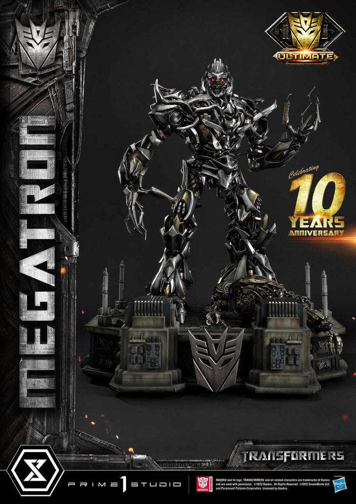 [Pre-Order] PRIME1 STUDIO - MMTFM-34DXS: MUSEUM MASTERLINE TRANSFORMERS (FILM) MEGATRON DELUXE BONUS VERSION