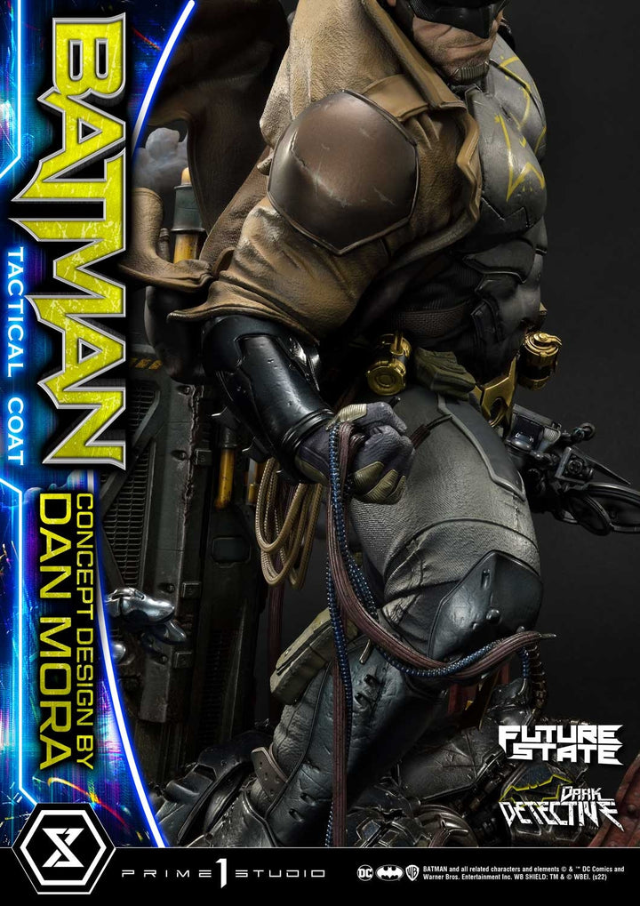 [Pre-Order] PRIME1 STUDIO - UPMDC-01DX: BATMAN DARK DETECTIVE TACTICAL COAT (DC FUTURE STATE) DELUXE VERSION