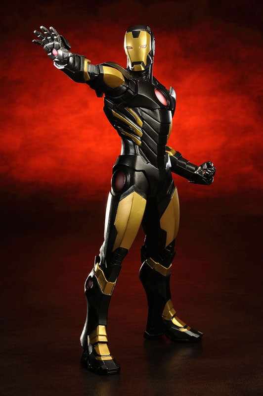 Kotobukiya - ARTFX+ - AVENGERS MARVEL NOW! - Iron Man (Black) 