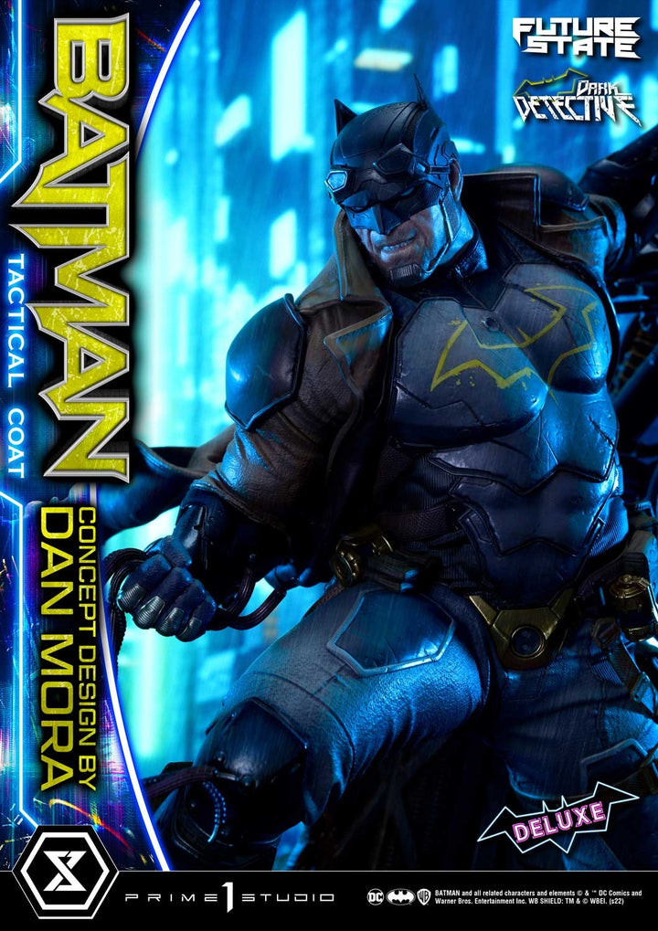 [Pre-Order] PRIME1 STUDIO - UPMDC-01DX: BATMAN DARK DETECTIVE TACTICAL COAT (DC FUTURE STATE) DELUXE VERSION