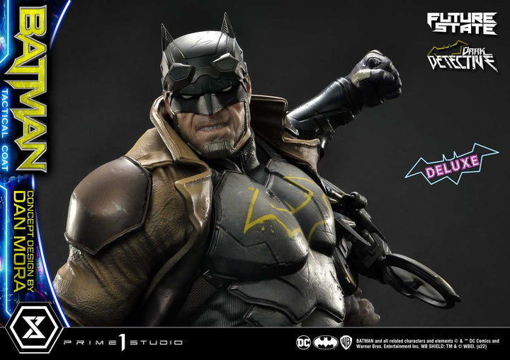 [Pre-Order] PRIME1 STUDIO - UPMDC-01DX: BATMAN DARK DETECTIVE TACTICAL COAT (DC FUTURE STATE) DELUXE VERSION