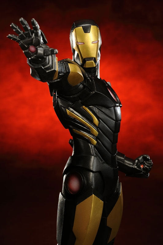 Kotobukiya - ARTFX+ - AVENGERS MARVEL NOW! - Iron Man (Black) 