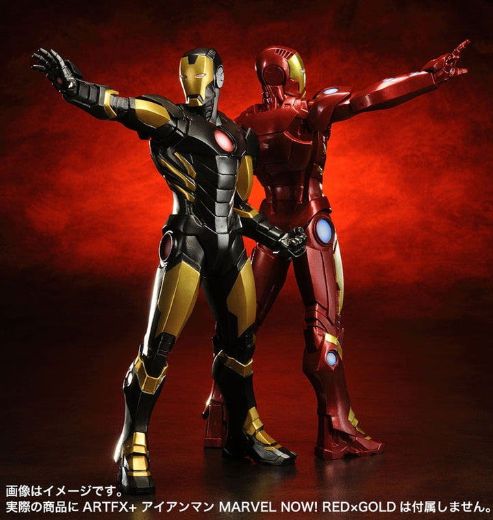 Kotobukiya - ARTFX+ - AVENGERS MARVEL NOW! - Iron Man (Black) 