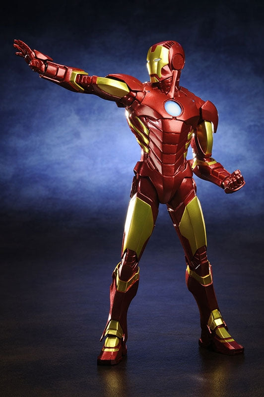 Kotobukiya - ARTFX+ - AVENGERS MARVEL NOW! - Iron Man (Red) 