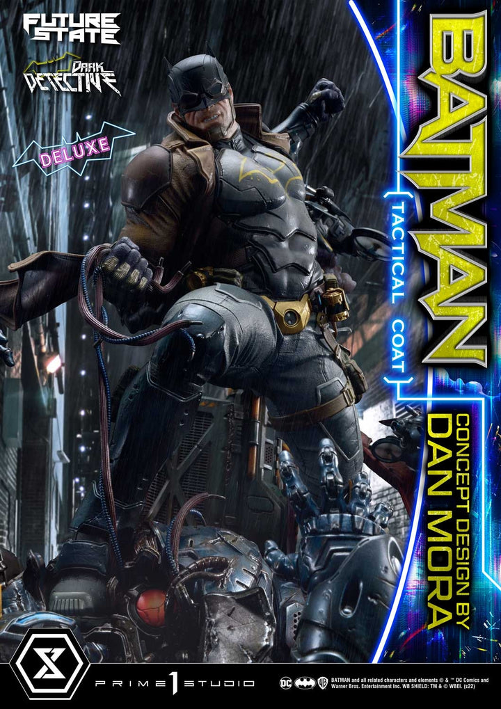 [Pre-Order] PRIME1 STUDIO - UPMDC-01DX: BATMAN DARK DETECTIVE TACTICAL COAT (DC FUTURE STATE) DELUXE VERSION