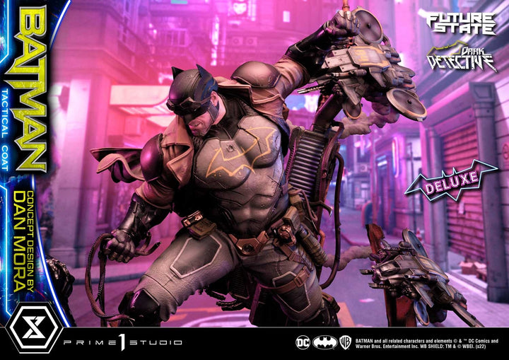 [Pre-Order] PRIME1 STUDIO - UPMDC-01DX: BATMAN DARK DETECTIVE TACTICAL COAT (DC FUTURE STATE) DELUXE VERSION