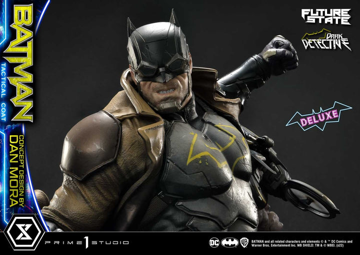 [Pre-Order] PRIME1 STUDIO - UPMDC-01DX: BATMAN DARK DETECTIVE TACTICAL COAT (DC FUTURE STATE) DELUXE VERSION