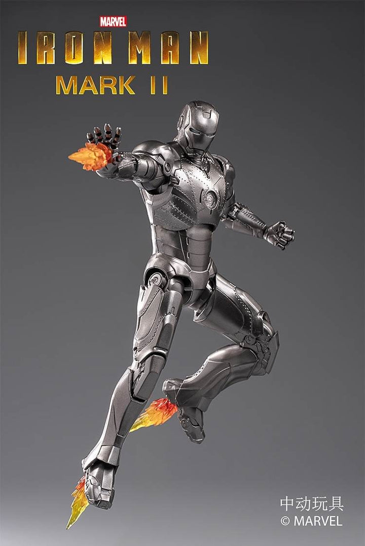 ZhongDong Toys - Iron Man - MarK II (with LED Lights Effect) 1/10 Scale Action Figure