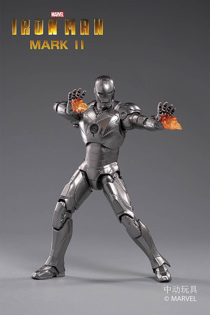 ZhongDong Toys - Iron Man - MarK II (with LED Lights Effect) 1/10 Scale Action Figure