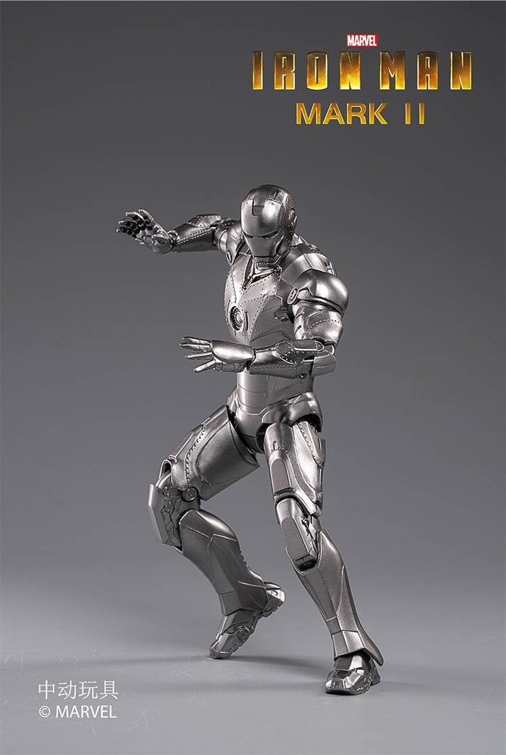 ZhongDong Toys - Iron Man - MarK II (with LED Lights Effect) 1/10 Scale Action Figure