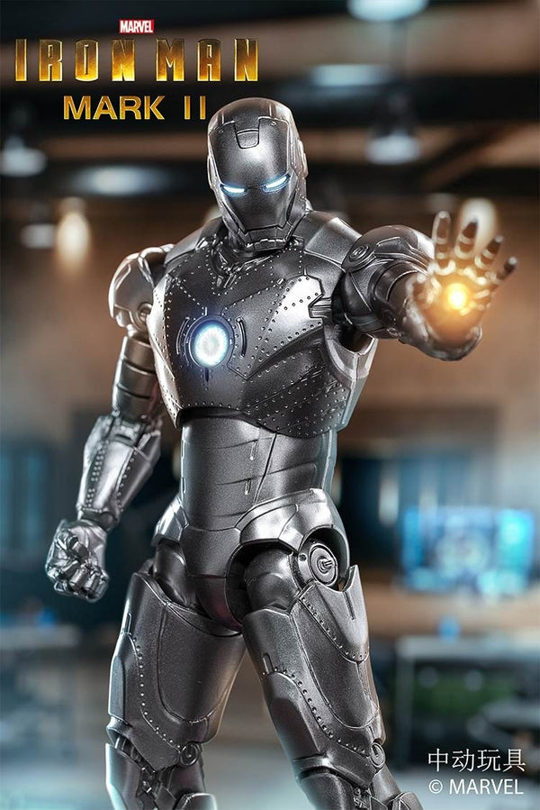 ZhongDong Toys - Iron Man - MarK II (with LED Lights Effect) 1/10 Scale Action Figure