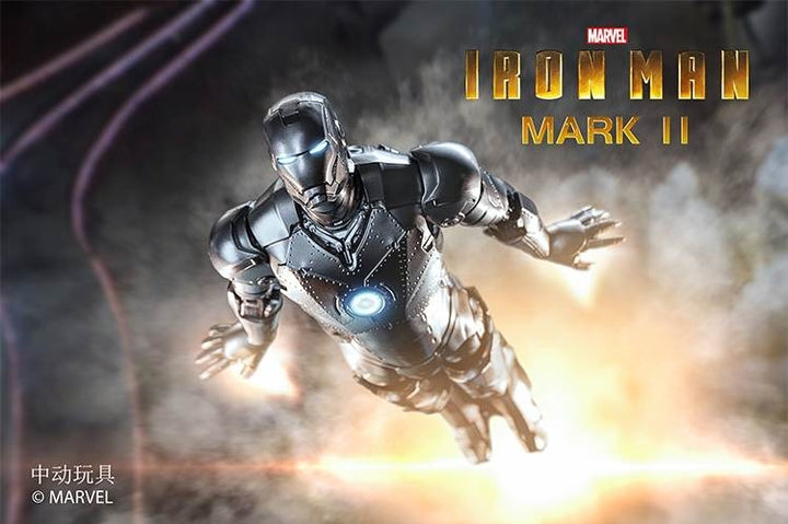 ZhongDong Toys - Iron Man - MarK II (with LED Lights Effect) 1/10 Scale Action Figure