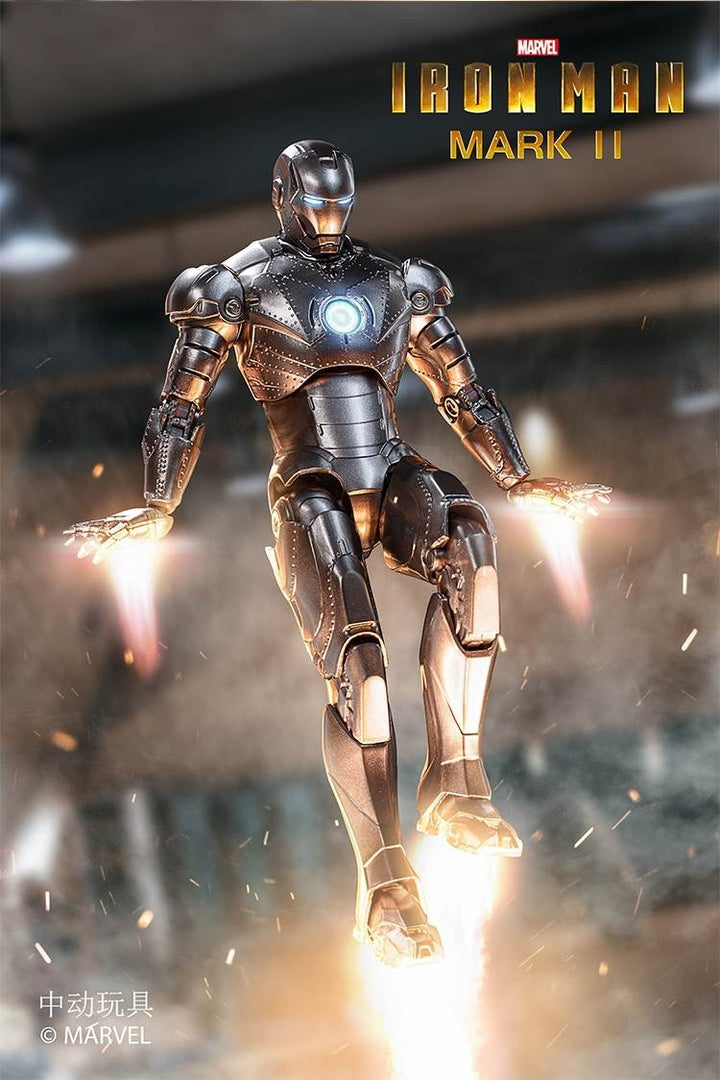 ZhongDong Toys - Iron Man - MarK II (with LED Lights Effect) 1/10 Scale Action Figure