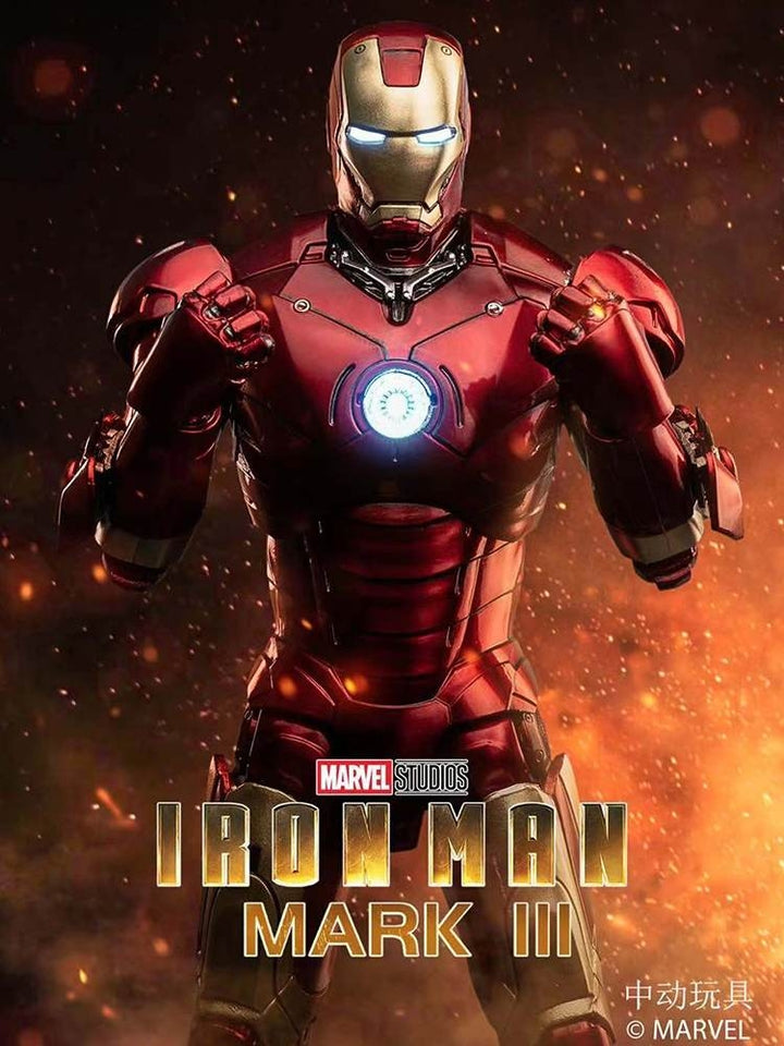 Zhongdong Toys - Iron Man MK 3 LED Version 1/10 Action Figure