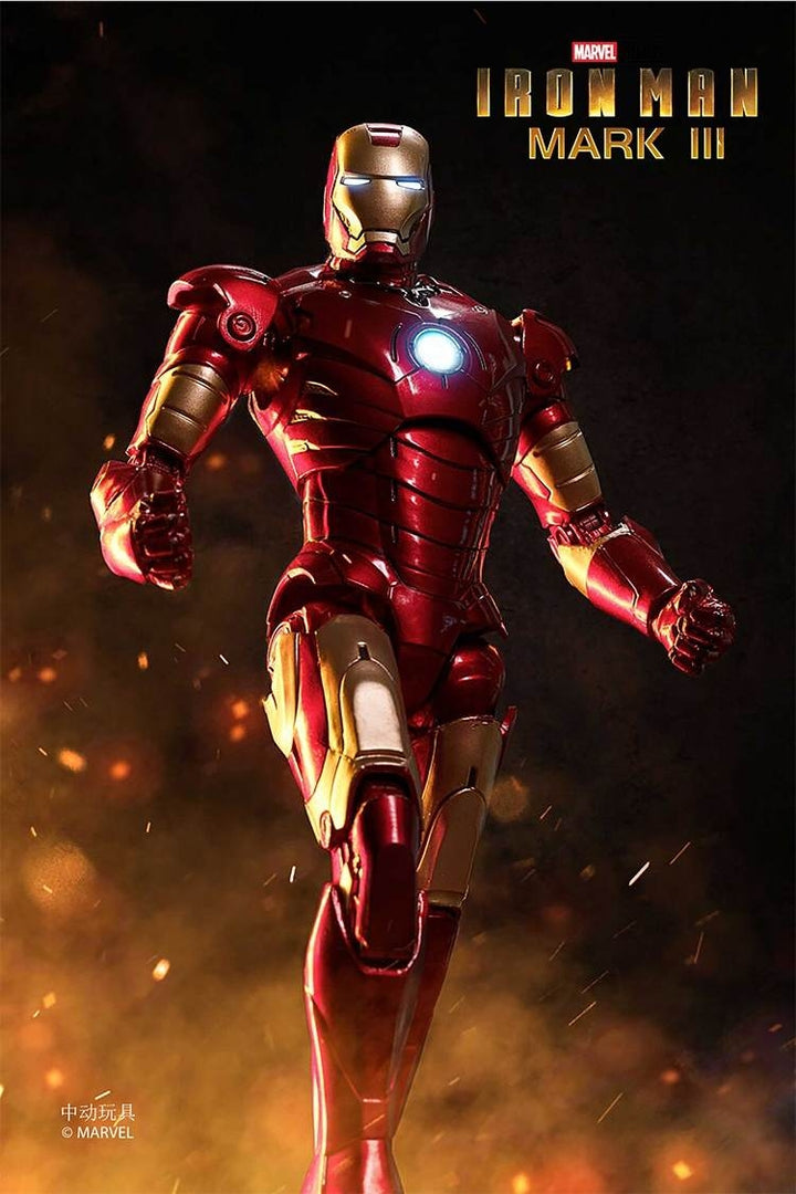 Zhongdong Toys - Iron Man MK 3 LED Version 1/10 Action Figure