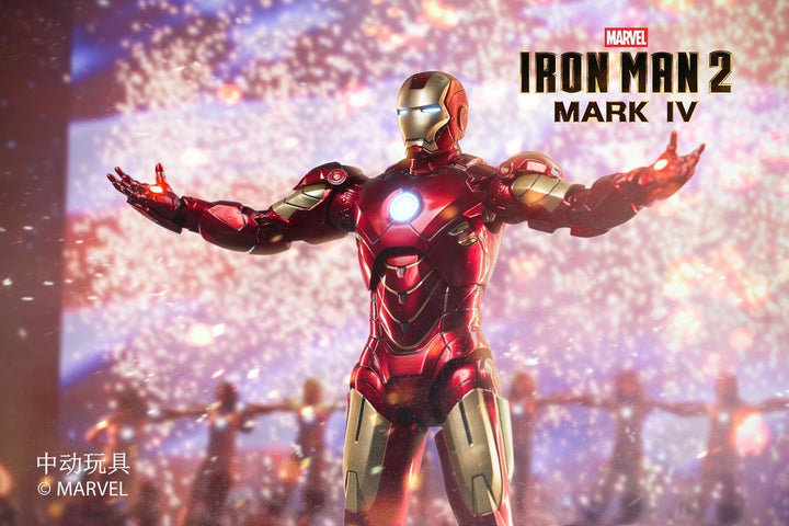 ZhongDong Toys - Iron Man 2 - Mark IV (with LED Lights Effect) 1/10 Scale Action Figure