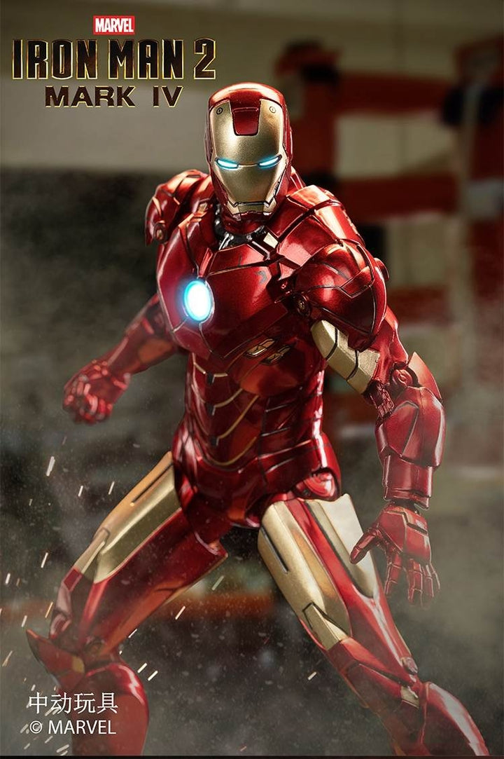 ZhongDong Toys - Iron Man 2 - Mark IV (with LED Lights Effect) 1/10 Scale Action Figure