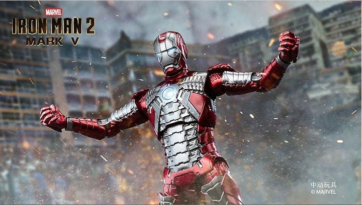 ZhongDong Toys - Iron Man 2 - Mark IV (with LED Lights Effect) 1/10 Scale Action Figure