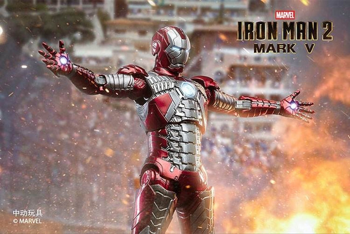 ZhongDong Toys - Iron Man 2 - Mark IV (with LED Lights Effect) 1/10 Scale Action Figure