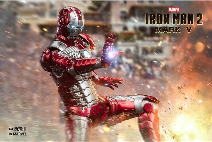 ZhongDong Toys - Iron Man 2 - Mark IV (with LED Lights Effect) 1/10 Scale Action Figure