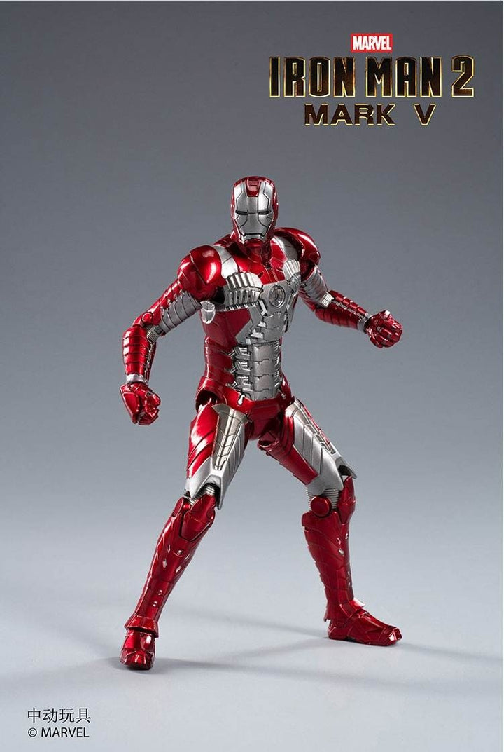 ZhongDong Toys - Iron Man 2 - Mark IV (with LED Lights Effect) 1/10 Scale Action Figure