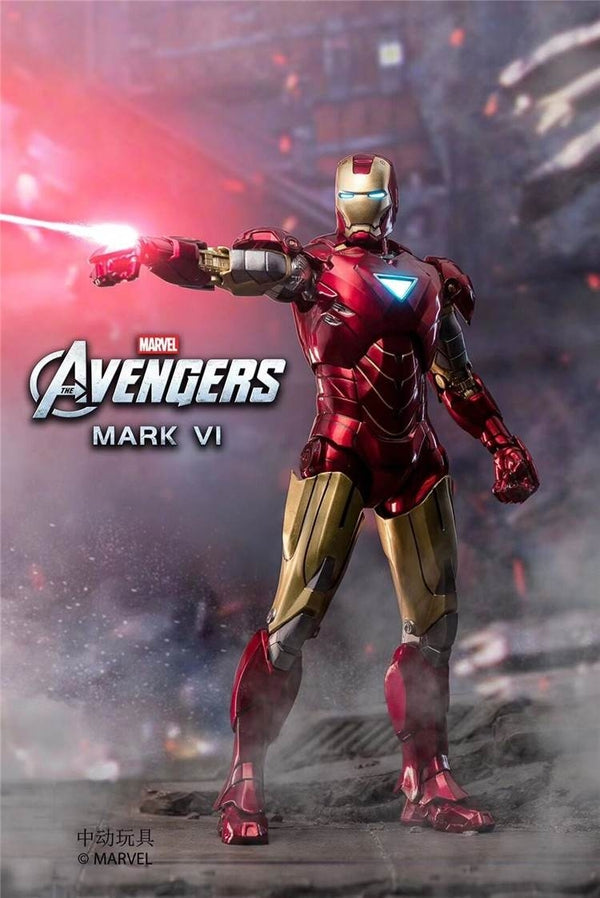 ZhongDong Toys - Iron Man 2 - Mark V (with LED Lights Effect) 1/10 Scale Action Figure