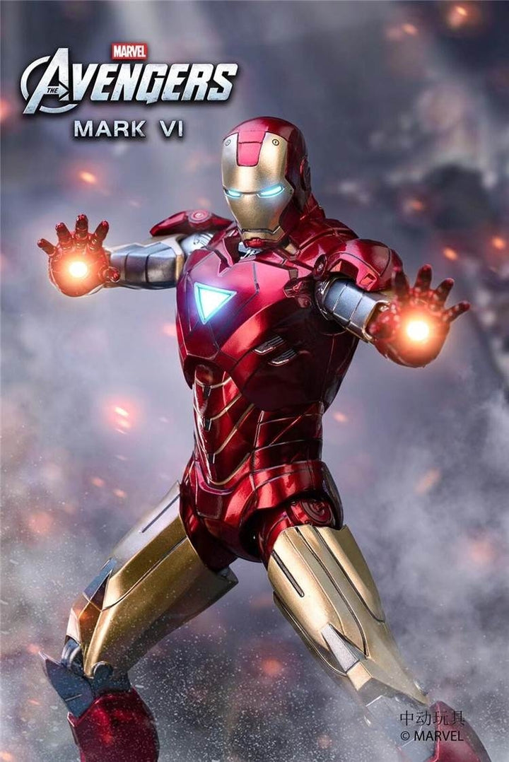 ZhongDong Toys - Iron Man 2 - Mark V (with LED Lights Effect) 1/10 Scale Action Figure