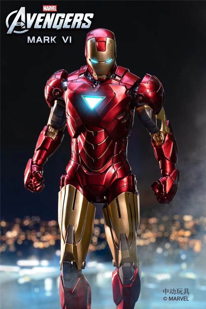 ZhongDong Toys - Iron Man 2 - Mark V (with LED Lights Effect) 1/10 Scale Action Figure